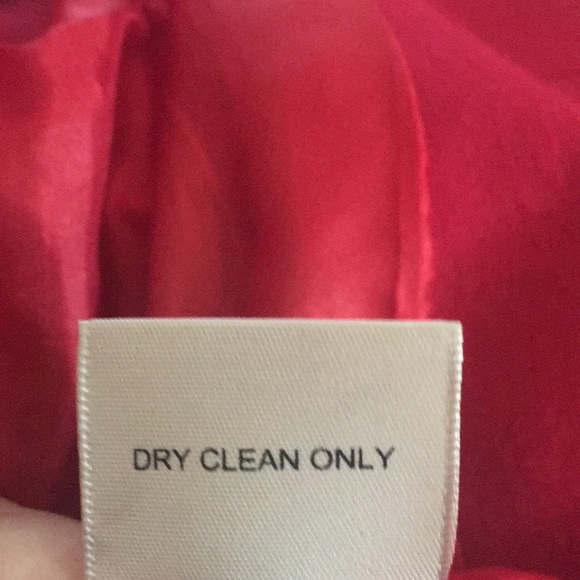 Philosophy Red Zipper Open Blazer - Picture 8 of 8